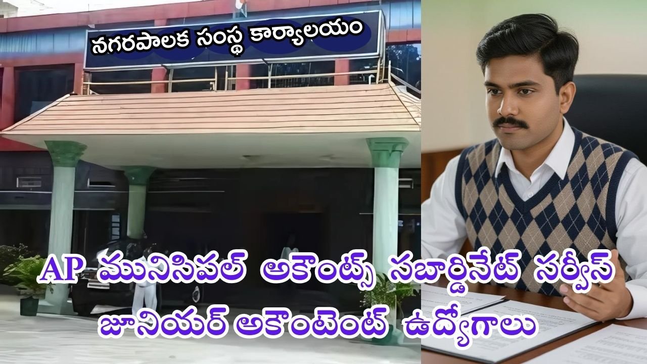 AP Municipal Junior Accountant Recruitment 2025